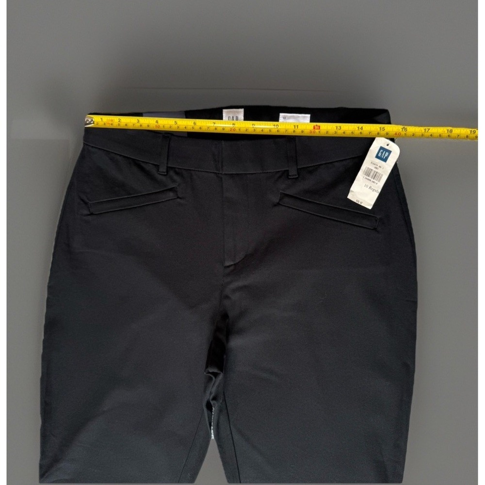 NWT Gap Curvy Signature Skinny Ankle Black Pants Womens Size 10 - Picture 6 of 8